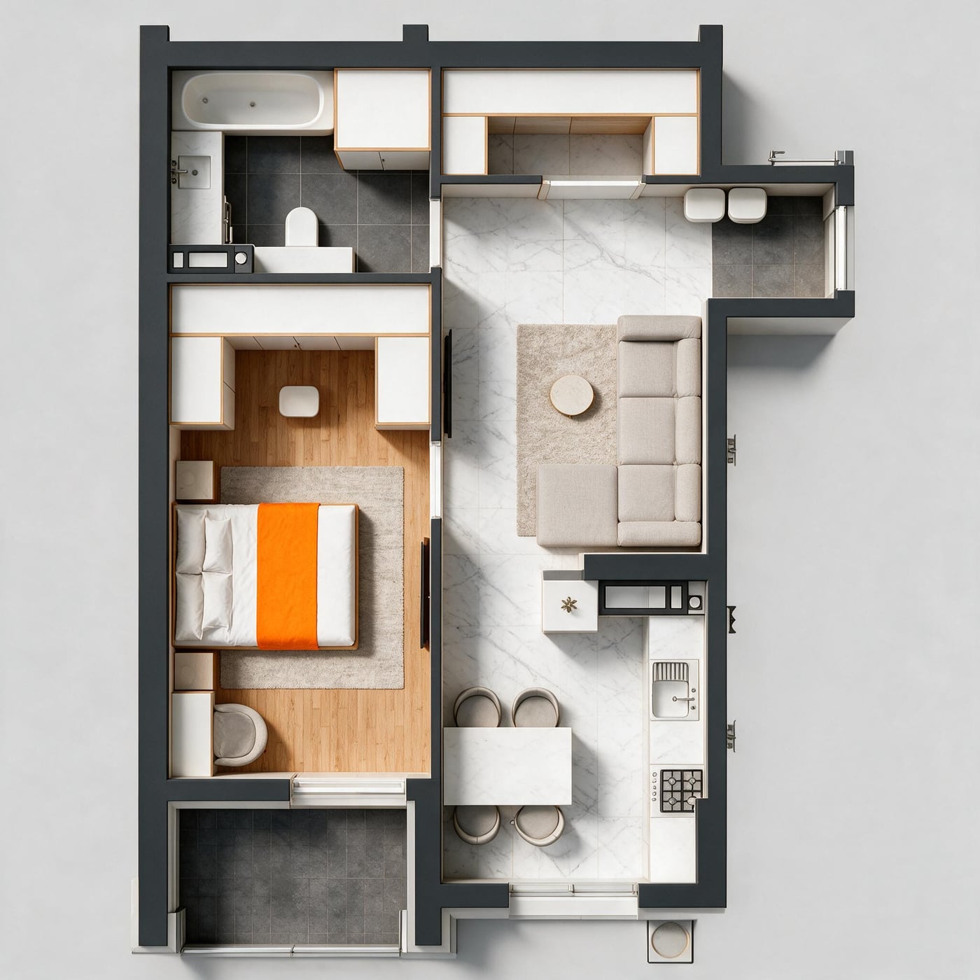 Планировка квартиры 36